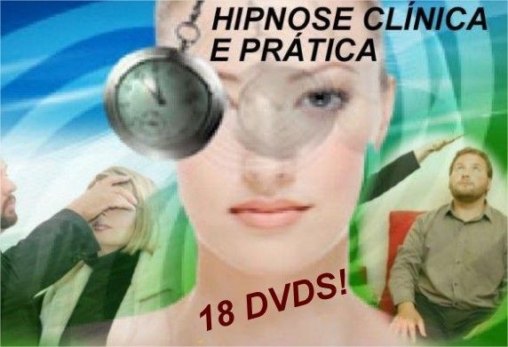 HIPNOSE, SEGREDOS DESVENDADOS! 18 DVDS!